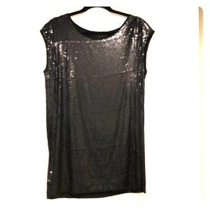 Bcbg sequin mini dress
